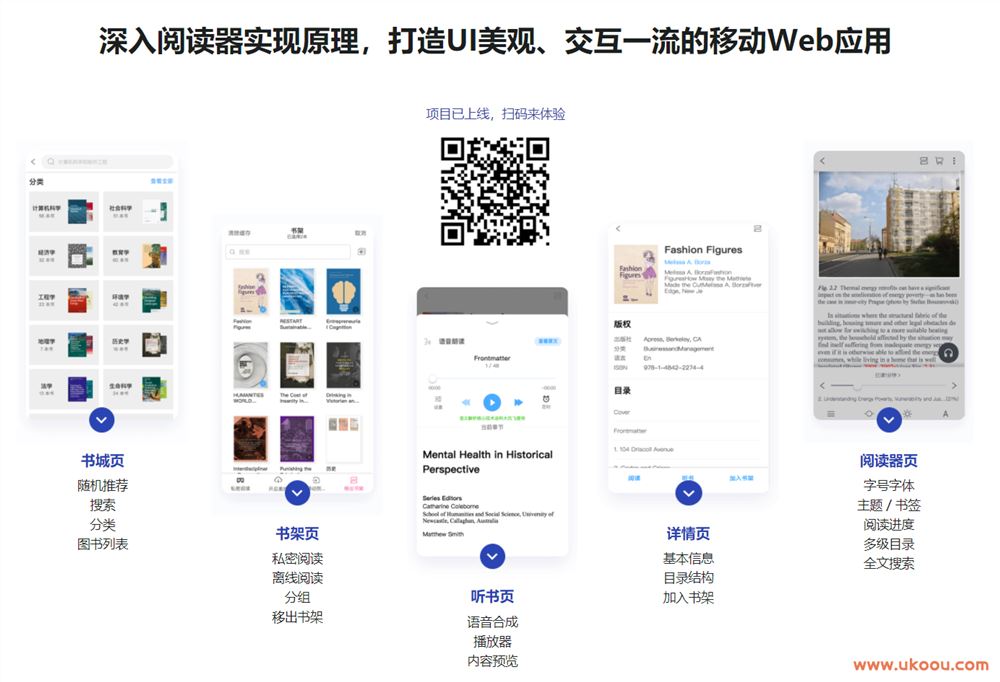 Vue 实战商业级读书Web APP 全面提升技能「完结无密」