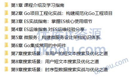 海量数据高并发场景，构建Go+ES8企业级搜索微服务【完结无密】