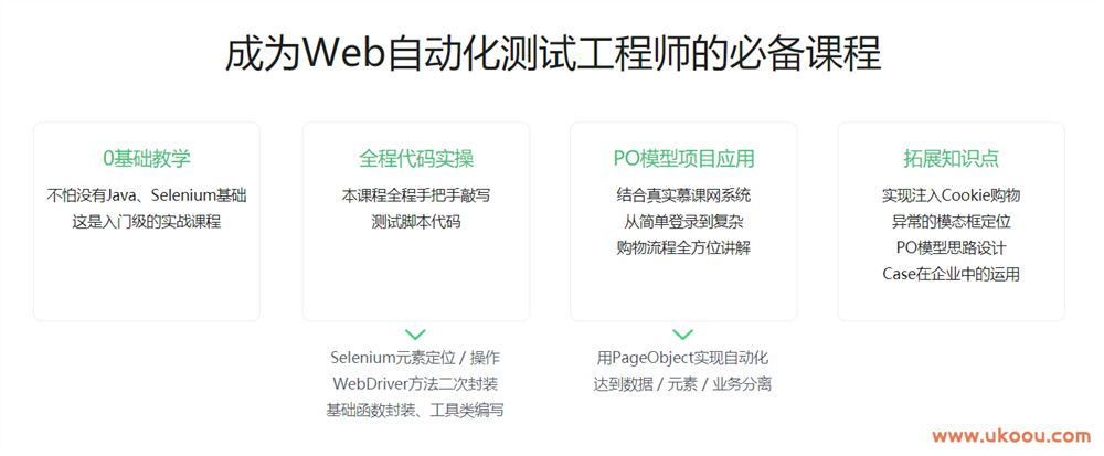 Web自动化测试 基于selenium的web自动化测试「完结无密」