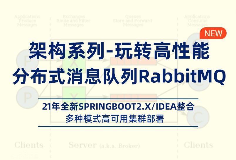 小滴课堂-玩转新版高性能RabbitMQ容器化分布式集群实战