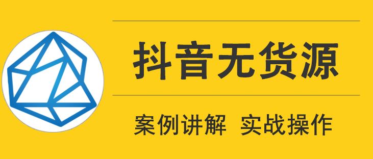 顽石电商低投入高回报抖音无货源实战教程