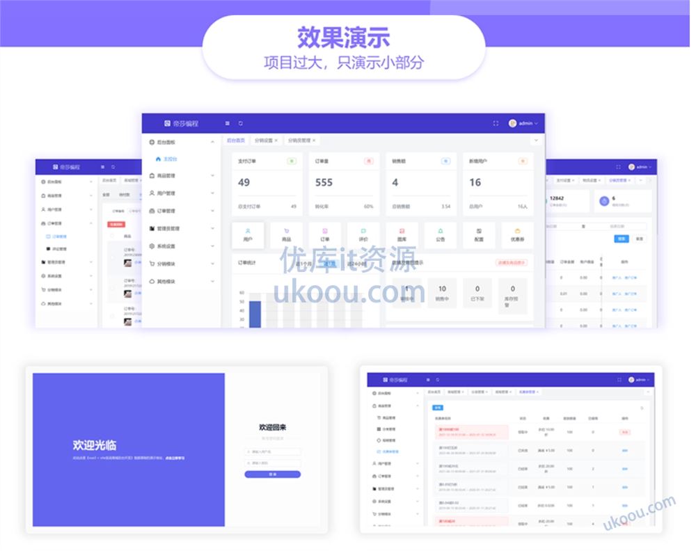 网易云课堂 - Vue3实战商城后台管理系统开发「完结无密」