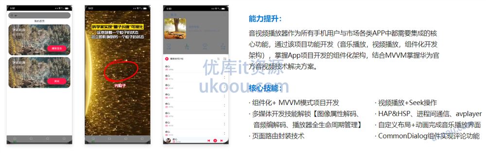慕ke 鸿蒙NEXT应用开发工程师「同步更新」