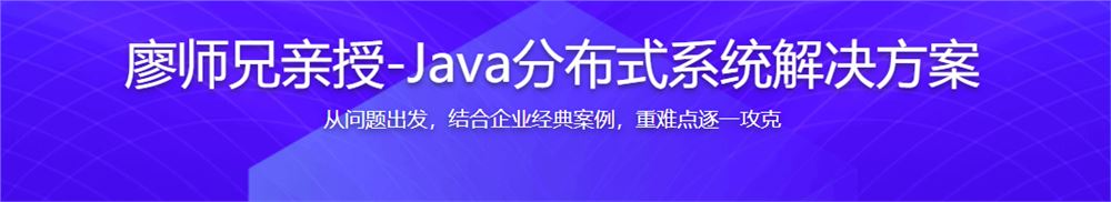 廖师兄亲授-Java分布式系统解决方案（完结无密）