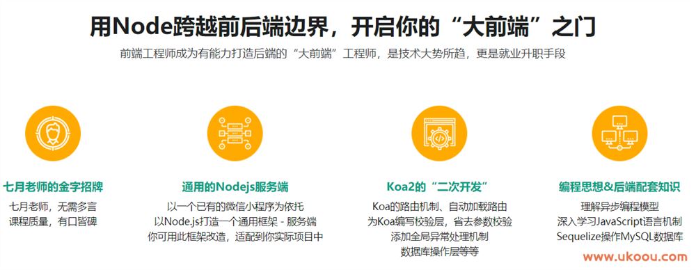 Node.js+Koa2+MySQL 打造前后端分离精品项目《旧岛》