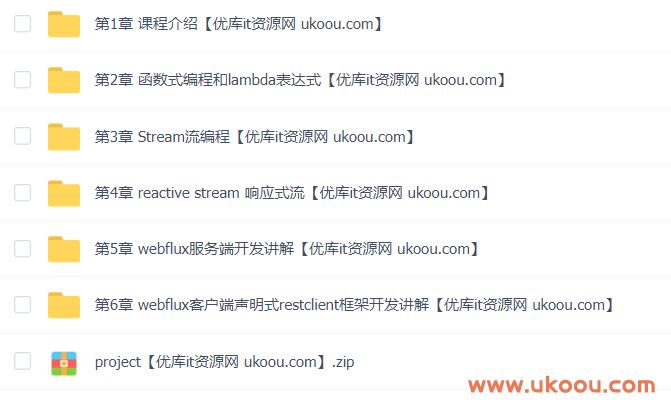 Java响应式编程 Spring Boot WebFlux基础与实战「完结无密」