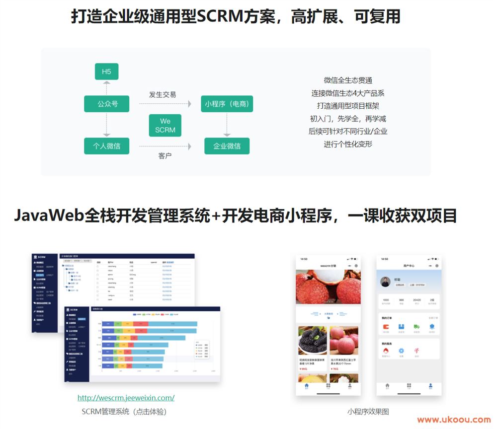 0到1快速掌握Java全栈开发，玩转微信生态「完结无密」