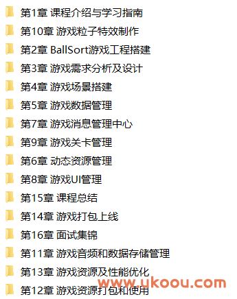 Unity 全流程开发热门游戏BallSort「完结无密」