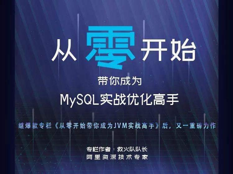 从零开始带你成为MySQL实战优化高手