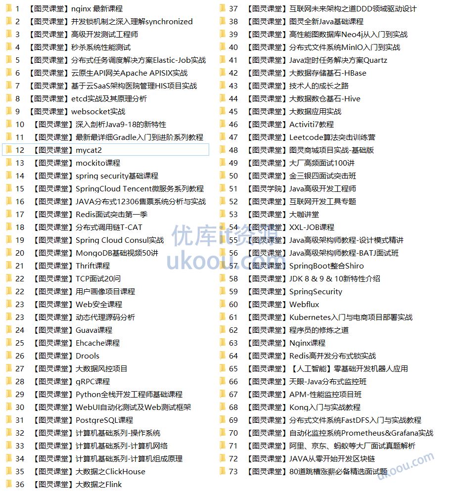 图灵课堂 -VIP拓展系列课程2023「最新完整高清」