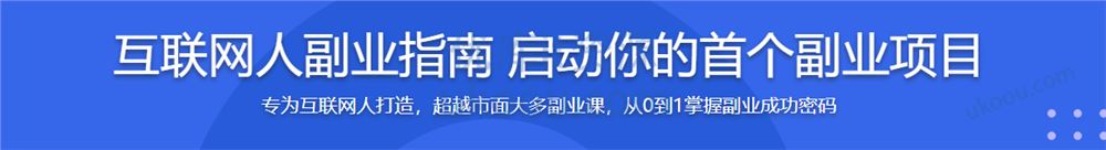 互联网人副业指南 传授思维与方法 启动你的首个项目「网盘无密」