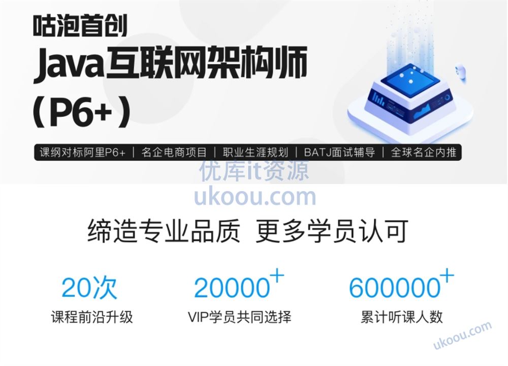 【咕泡VIP严选课程】JAVA大型互联网架构师涨薪班Java高级架构师第四期