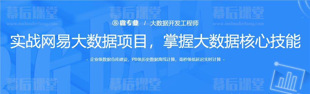 网易云课堂微专业大数据开发工程师2022培训课程视频百度网盘云